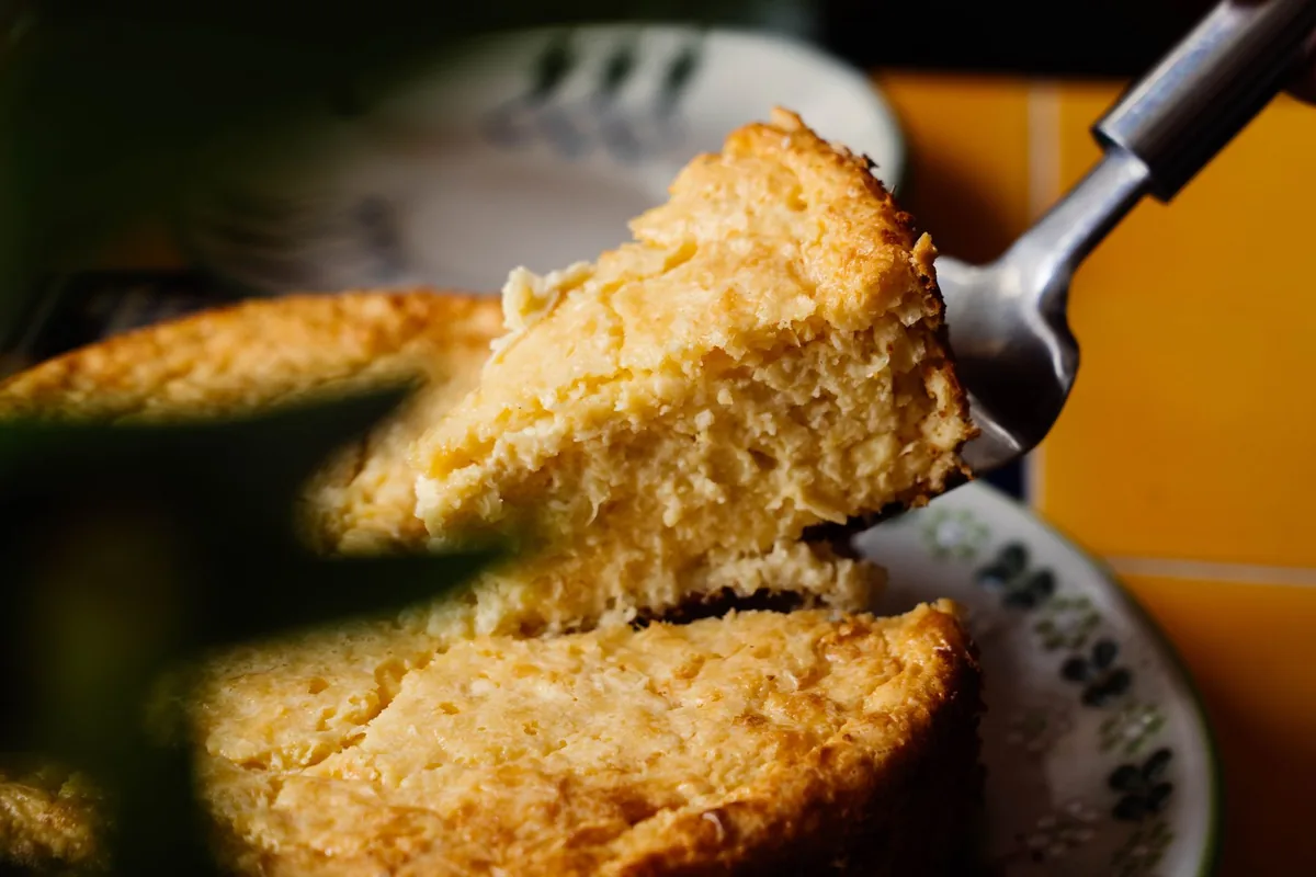 Bolo de milho cremoso de latinha